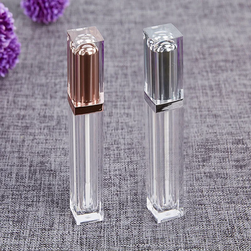 30pcs 7ml Lip Gloss Tubes with Wand, Empty Plastic Lipstick Tube Container Reusable Dispenser Bottle for DIY