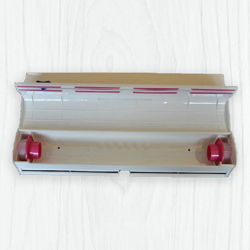 

New Household Cling Film Cutting Box Kitchen Food Plastic Packaging Cling Film Cutter Cling Film Kitchen Supplies
