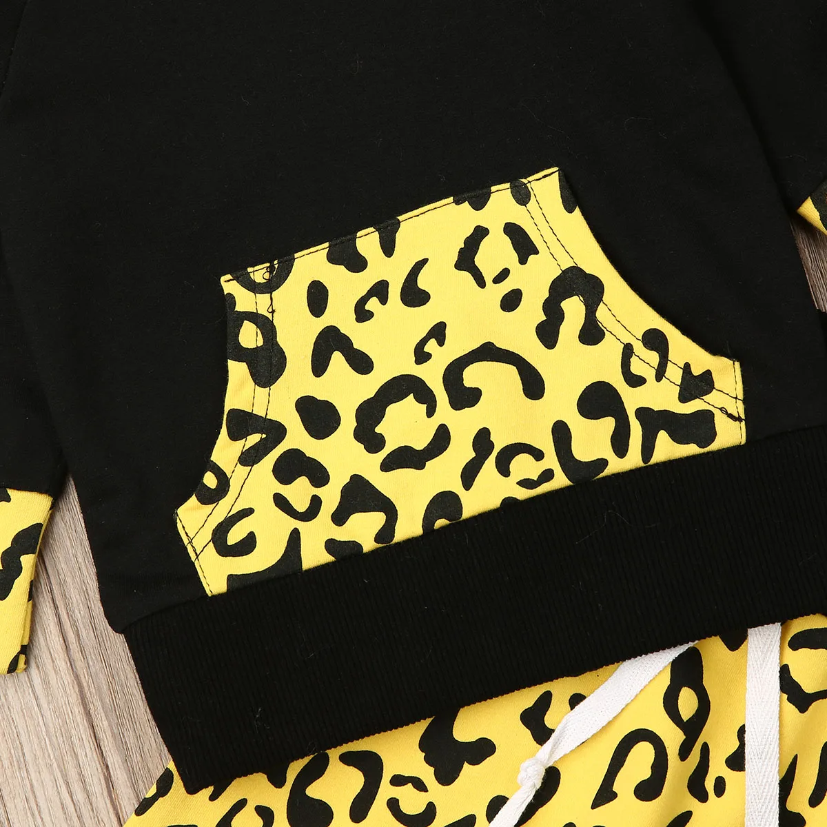 Детский костюм с капюшоном и леггинсами для маленьких мальчиков