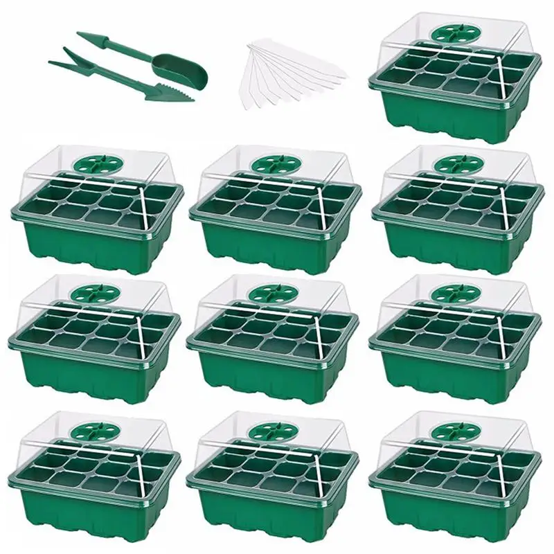 

1 Set Durable Practical Garden Tool Nursery Pot Plant Germination Box Sprout Pot