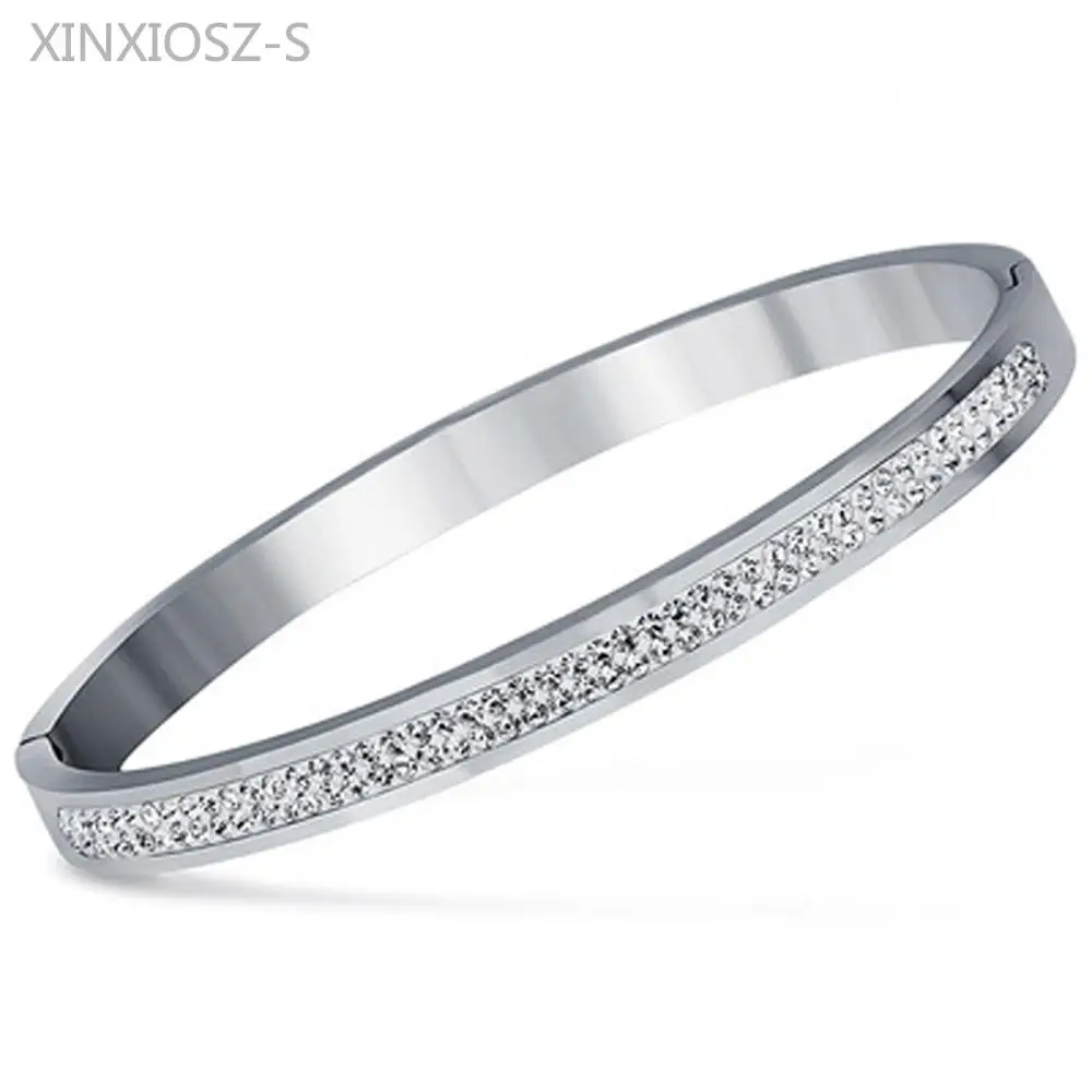 Round Silver Cuff Letter O Design Bangle Bracelet Fashion Women Jewelry Gift XINXIOSZ | Украшения и аксессуары