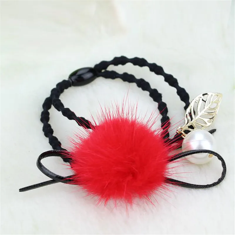 Женский головной убор аксессуары для волос из натурального меха норки круглая