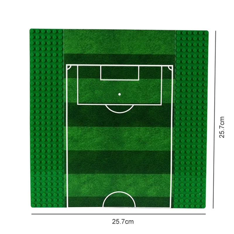 

Classic Stadium Pattern Base Plates Plastic Bricks Baseplates Suitable For Building Blocks With External Dimensions Of 32*32Dots