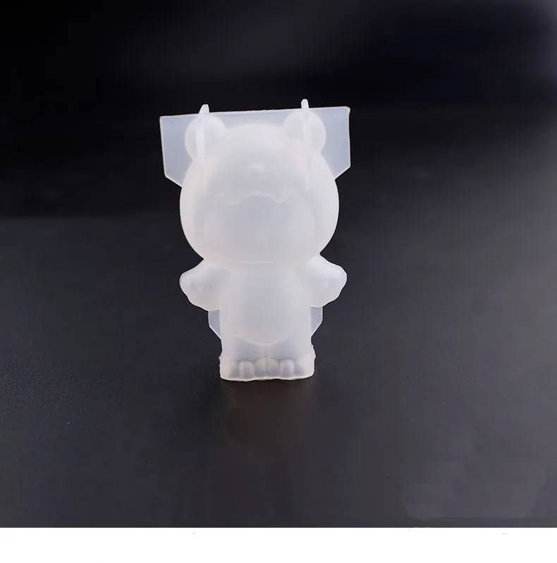 Популярные 3D милые животные силиконовые ювелирные инструменты сделай сам для