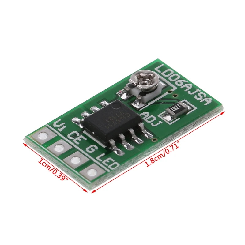 

2021 New DC 2.8-6V 30-1500MA 1.5A LED Driver PWM Control Board Module Adjustable Constant Current