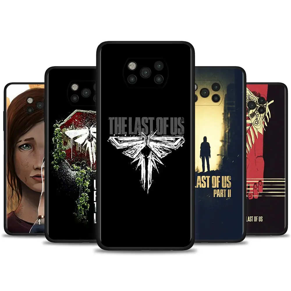 

The Last Of Us Part 2 For Xiaomi F3 X3 GT Poco X3 NFC M3 Pro F1 Para for MI Note 10 Pro Case Caso For Xiaomi CC9 Pro A3 A2 Lite