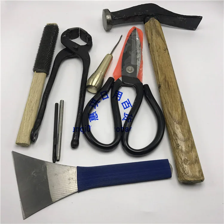 Специальный набор инструментов для обуви молотковые ножницы щипцы грецких