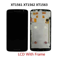 100 tested lcd for motorola moto x play xt1561 xt1562 xt1563 lcd display touch screen digitizer assembly replacement with frame