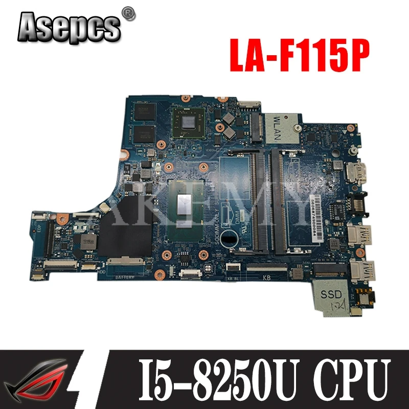 

Laptop Motherboard For DELL Latitude 3480 Laptop Motherboard W/ I5-8250U CPU F093X 0F093X CN-0F093X CAL50/DAL10 LA-F115P DDR4