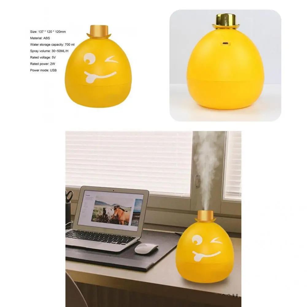 

Creative Mist Maker Safe Lightweight 700ml USB Cool Mist Maker Purifier Air Humidifier Mist Humidifier