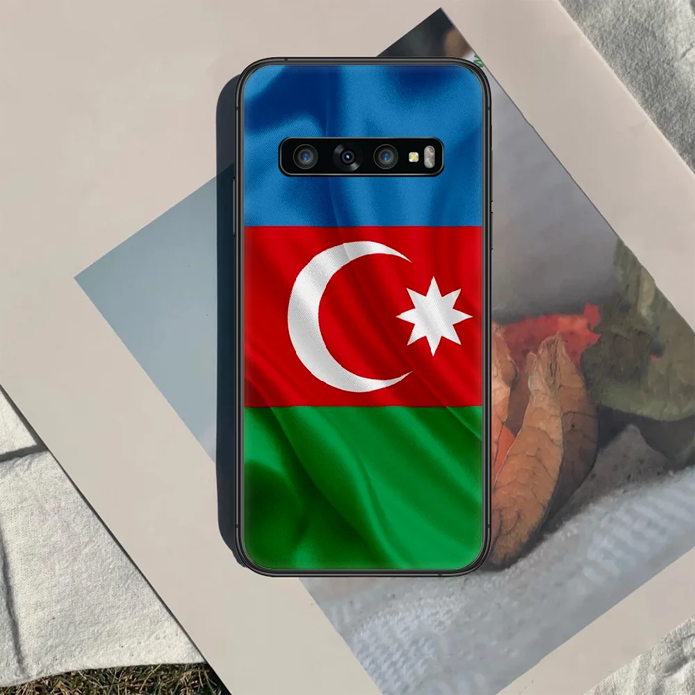 

Azerbaijan buta flag Phone Case Cover Hull For Samsung Galaxy S 7 8 9 10 e 20 FE edge uitra plus Note 9 10 20 black Prime