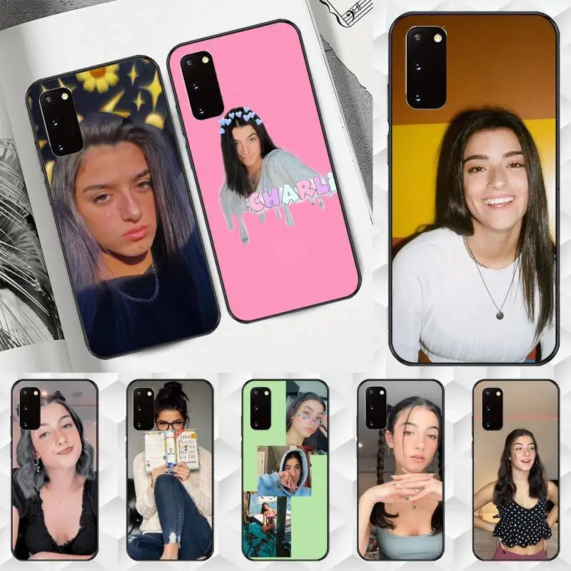

Charli DAmelio D'Amelio Phone Case For Samsung A11 A12 A71 A80 M10 M20 M21 M30 M31 M31S 5G Cover Fundas