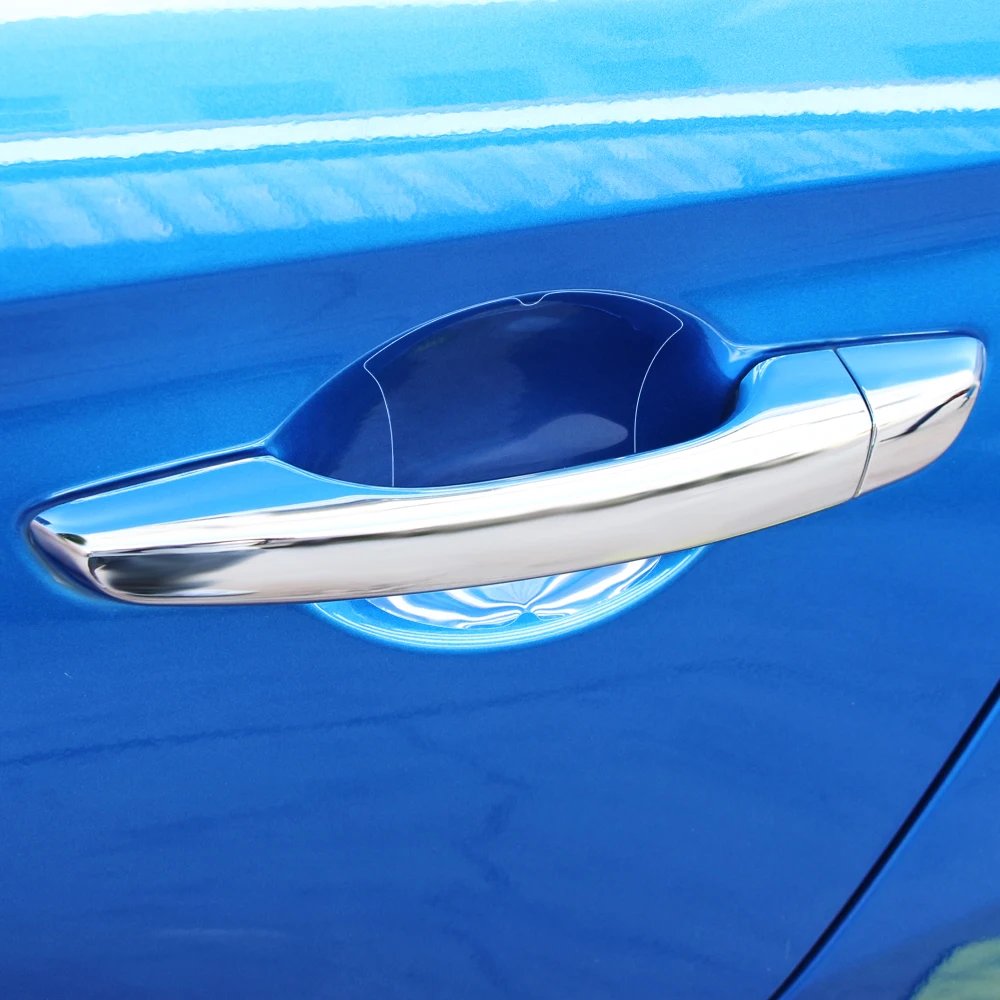 5 шт. наклейки на дверные ручки автомобиля защитная пленка для Phaeton Phideon вариант