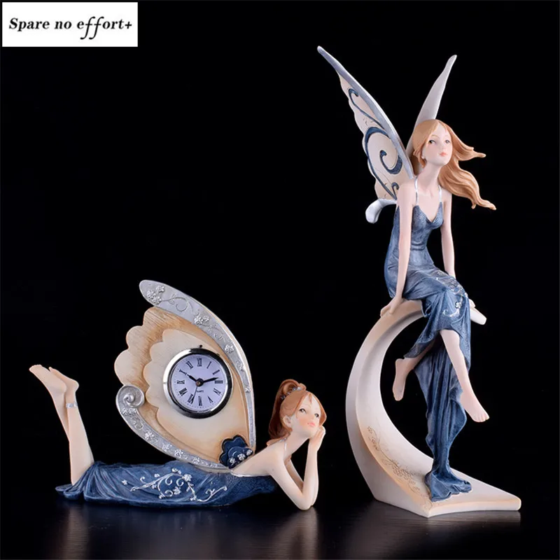 

Creative Angel Decorations for Family Birthday Gifts Home Decoration Accessories Flower Fairy Home Christmas Decorations