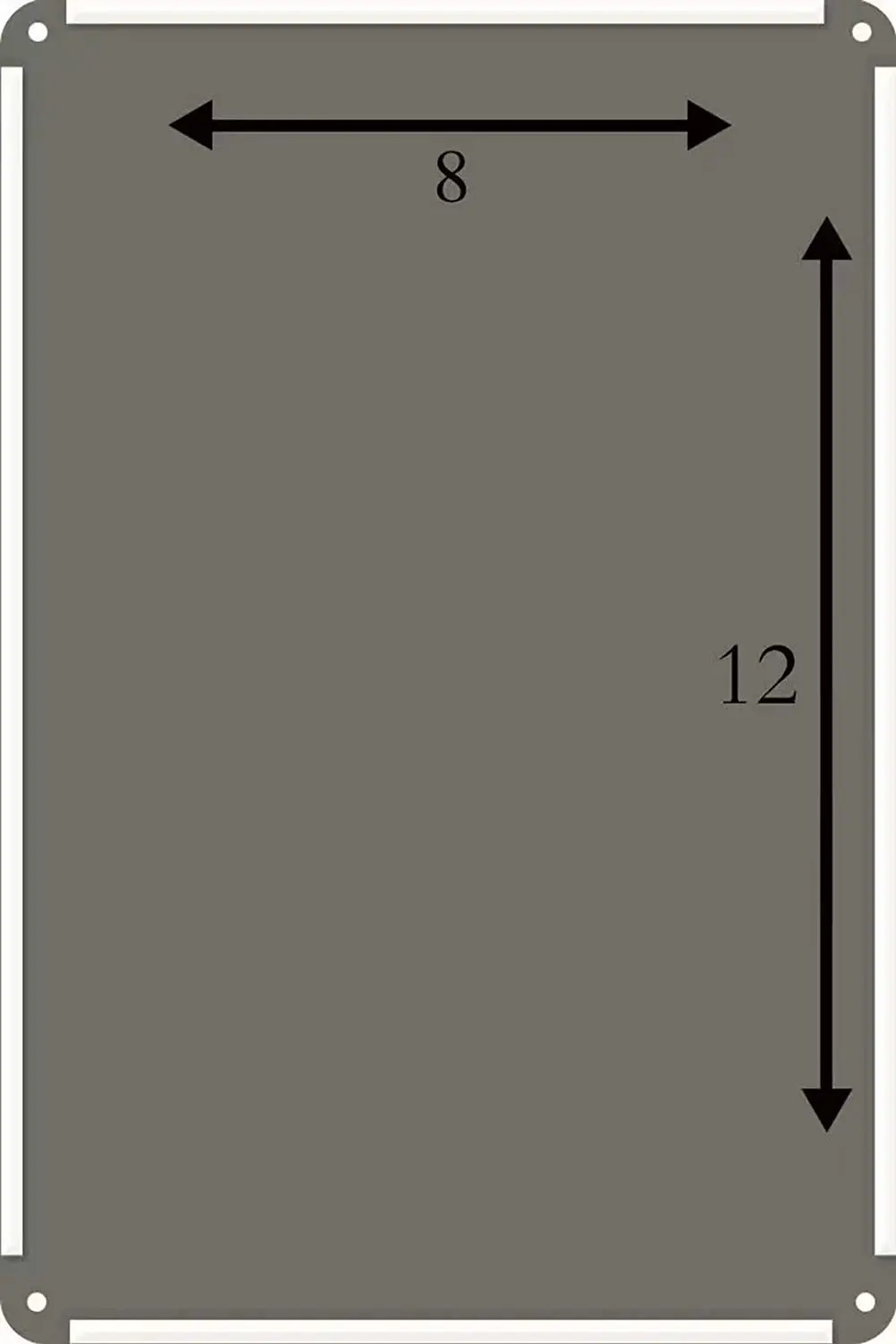 Алюминиевая металлическая пластина с английским текстом Черт от jesiceny в