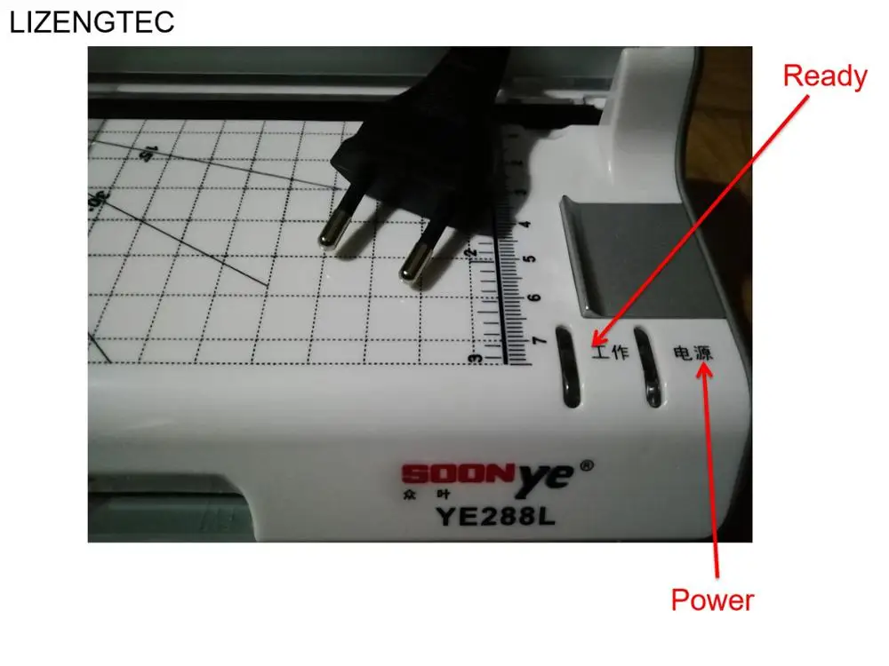 Бесплатная доставка LIZENGTEC горячий и холодный с триммером для бумаги угловым