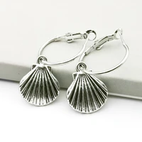 fashion charm marine shell pendant earring starfish earring jewelry accessories irregular ears small earrings for women