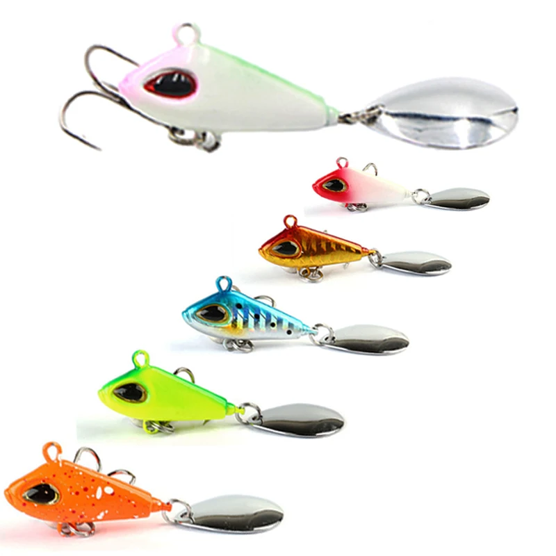 

X-Fin 6-22g VIB Crankbaits Fishing Lure Spoon Wobble Fishing Goods Spin Jig Spinner Lures for Fishing Tail Spinner for Pike