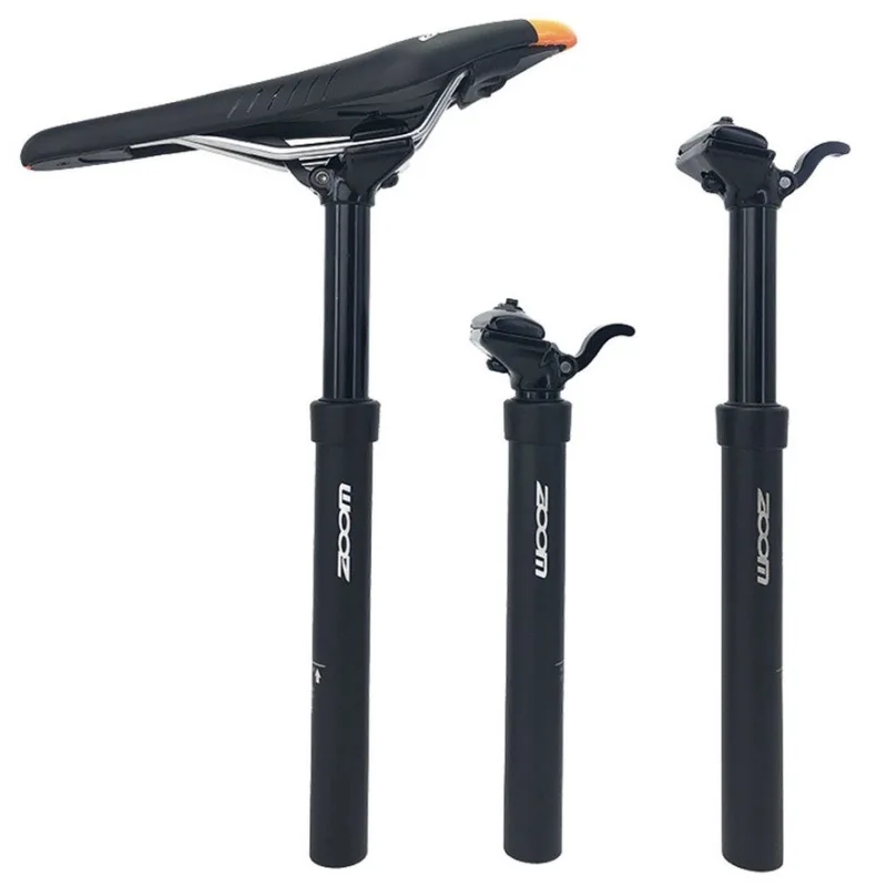 

MTB Bicycle Mountain Bike Telescopic Seatposts Hydraulic Shock Absorber Seatpost Extension Saddle Lifting Seat Tube Modification