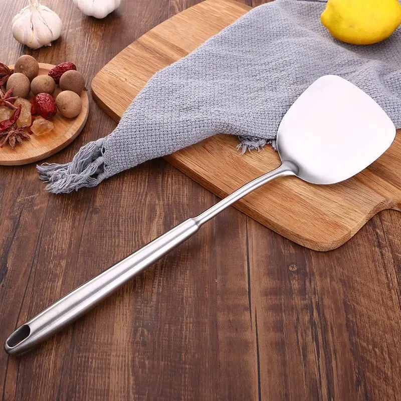 

High Quality 304 Stainless Steel Spatula Spoon, Kitchen Supplies, Vacuum Design, Insulated Handle.