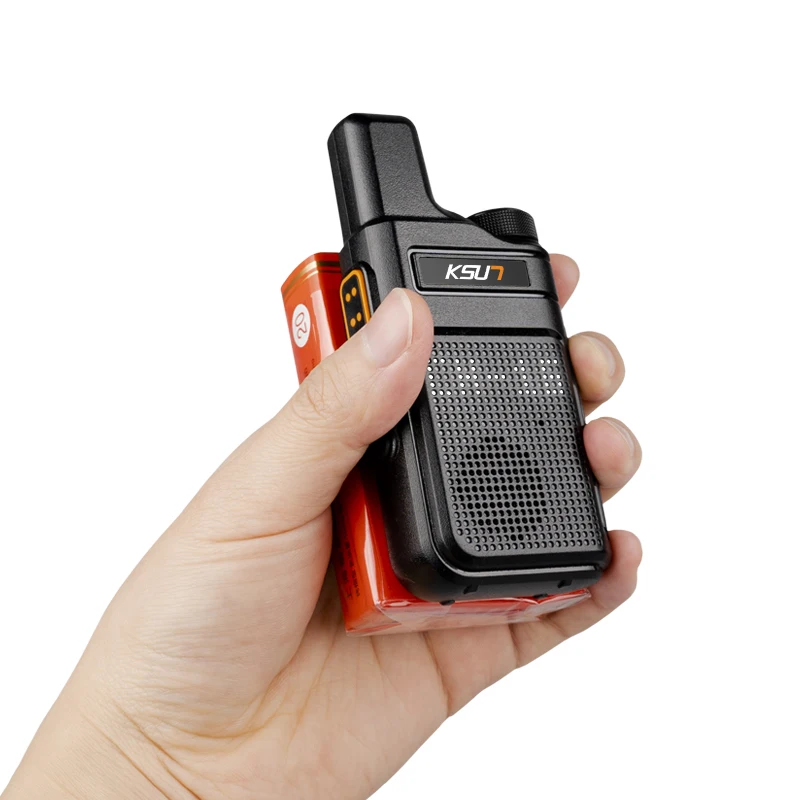 Компактная двухсторонняя радиостанция KSUN X-M6 UHF PMR 446 рация профессиональная