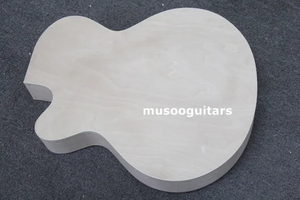 Новый бренд Jazz Unfinish гитарный корпус