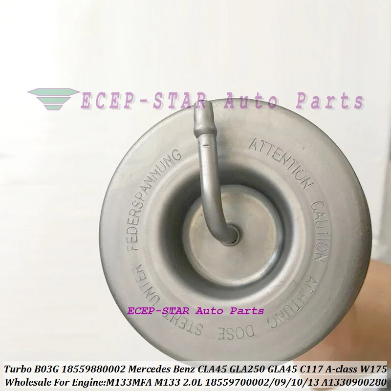 Турбопривод B03G 18559880002 18559700002 18559880009 A1330900280 для Mercedes Benz CLA45 C117 класса А W175 M133MFA M133 2 0 л