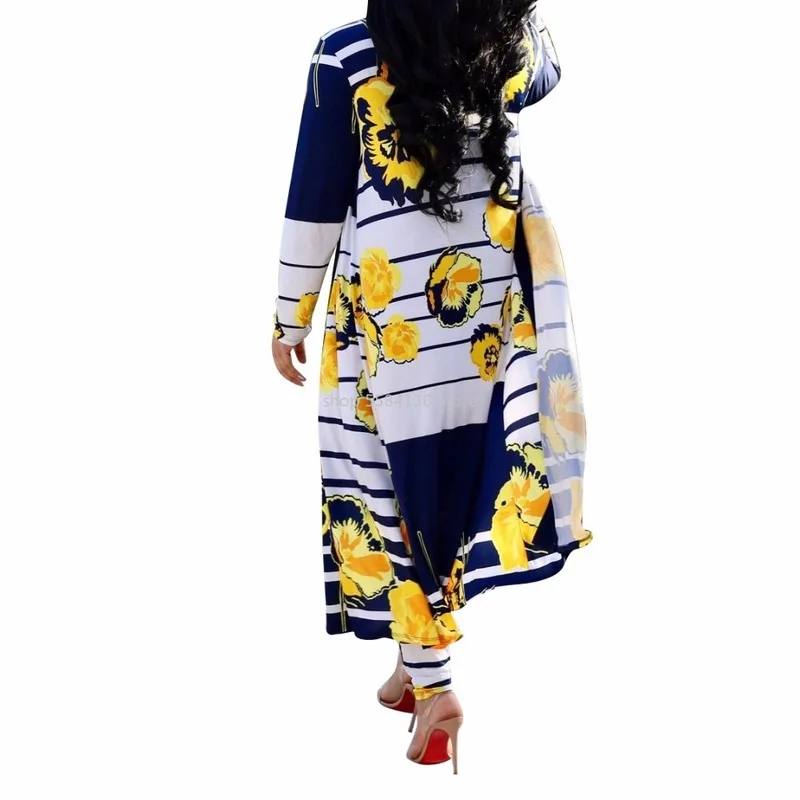 Синий желтый цветочный принт сексуальный комплект из двух предметов женский