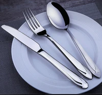 western tableware set knife and fork spoon set spoon steak knife and fork stainless steel knife and fork