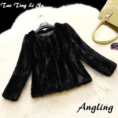 

Tao Ting Li Na Women Short Autumn and Winter Mink Fur Coat H5