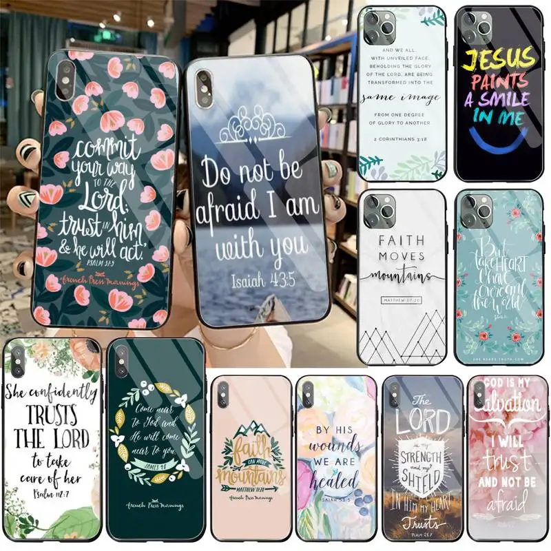 Чехол для телефона из закаленного стекла iPhone 11Pro XR XS MAX 8X7 6S 6 Plus SE 2020 | Мобильные