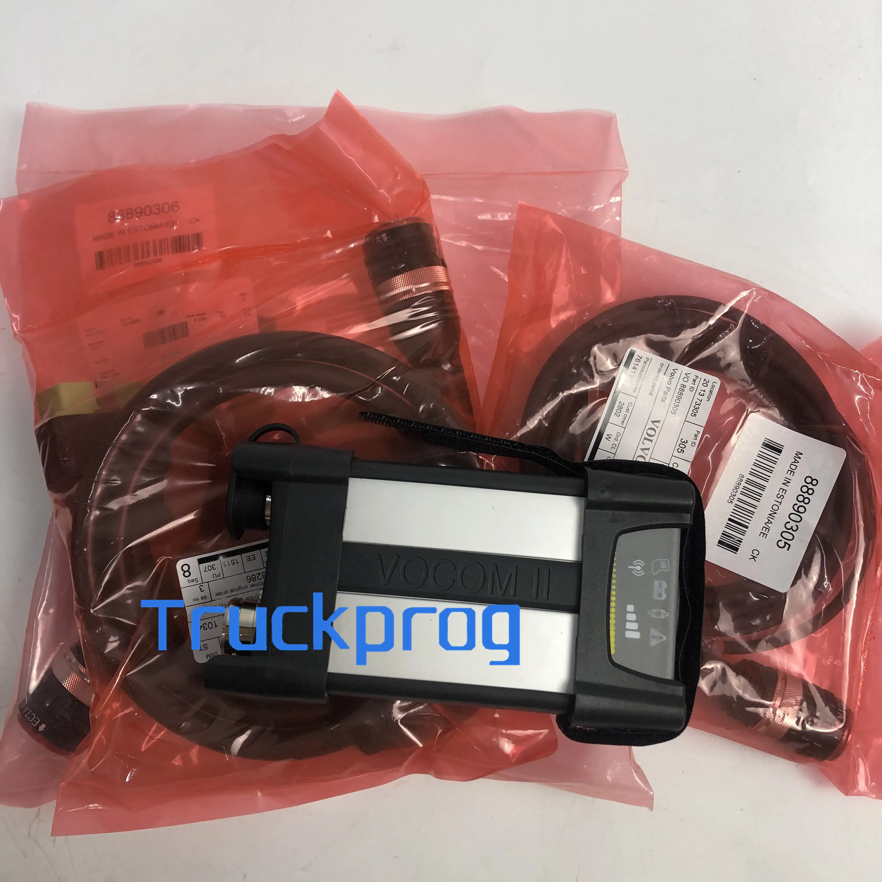 Для VOLVO vocom 2 Интерфейс + PTT tech tool dev2 VOCOM II 88890400 comunicador для VOVLO, экскаватор для грузовиков, диагностический инструмент euro6