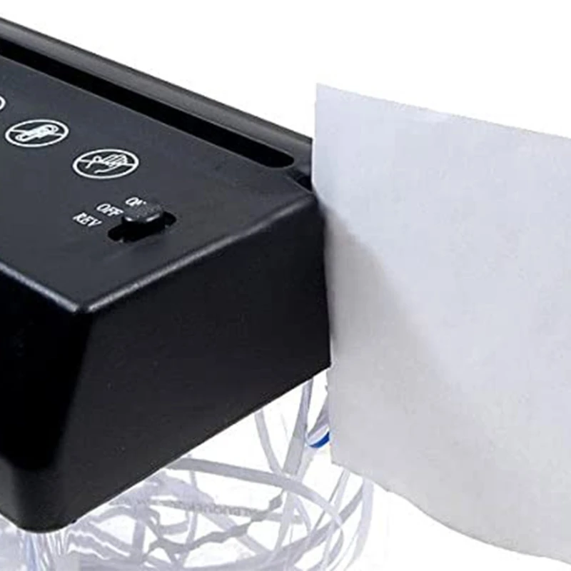 

Portable Mini Paper Shredder Electric USB Battery Operated Shredder Documents Paper Cutting Tool for Home Office