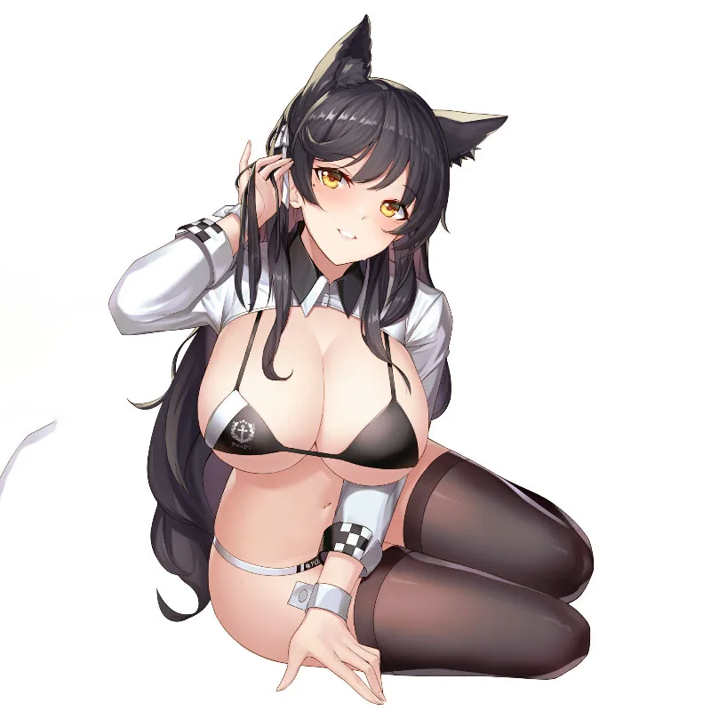 

15CM Sexy Waifu Anime Atago Azur Lane Cute Sexy Girl Colorful Car Stickers ForBumper Window Laptop Motorcycauto Decal