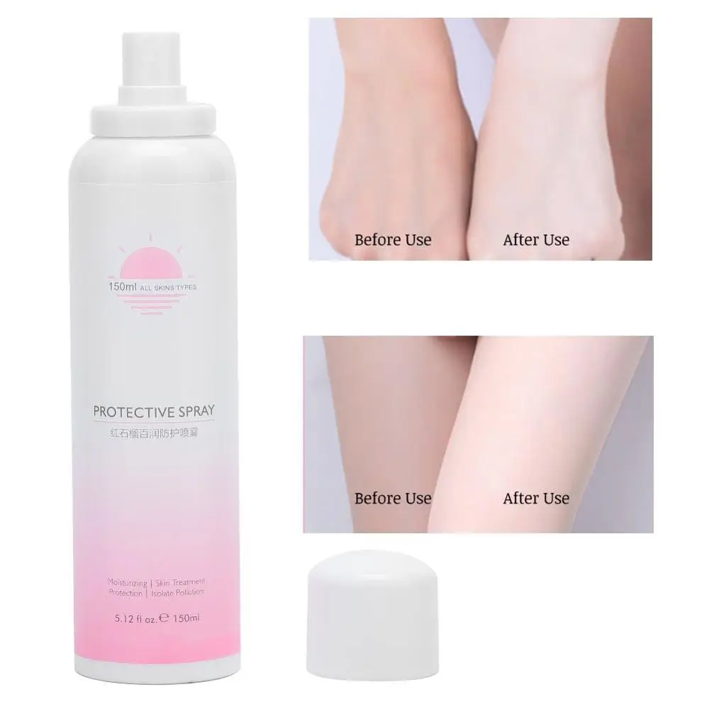 Антивозрастной Солнцезащитный спрей для лица и тела отбеливающий гранат 150