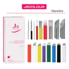 50 шт., U-образные иглы для перманентного макияжа, 7911121416171821