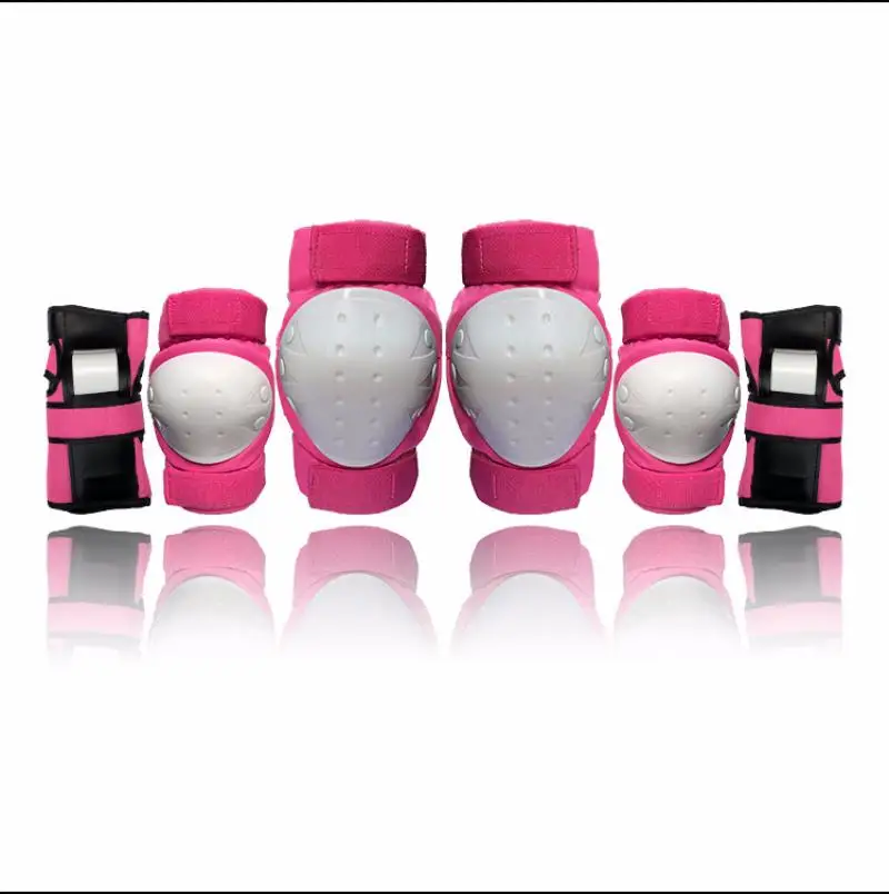 

Protection Helmet Palm Guard Elbow Pads Kneelet Pad Gloves Men Women Cycling Safety Cycling Skating 7 pcs Sports Protective Set