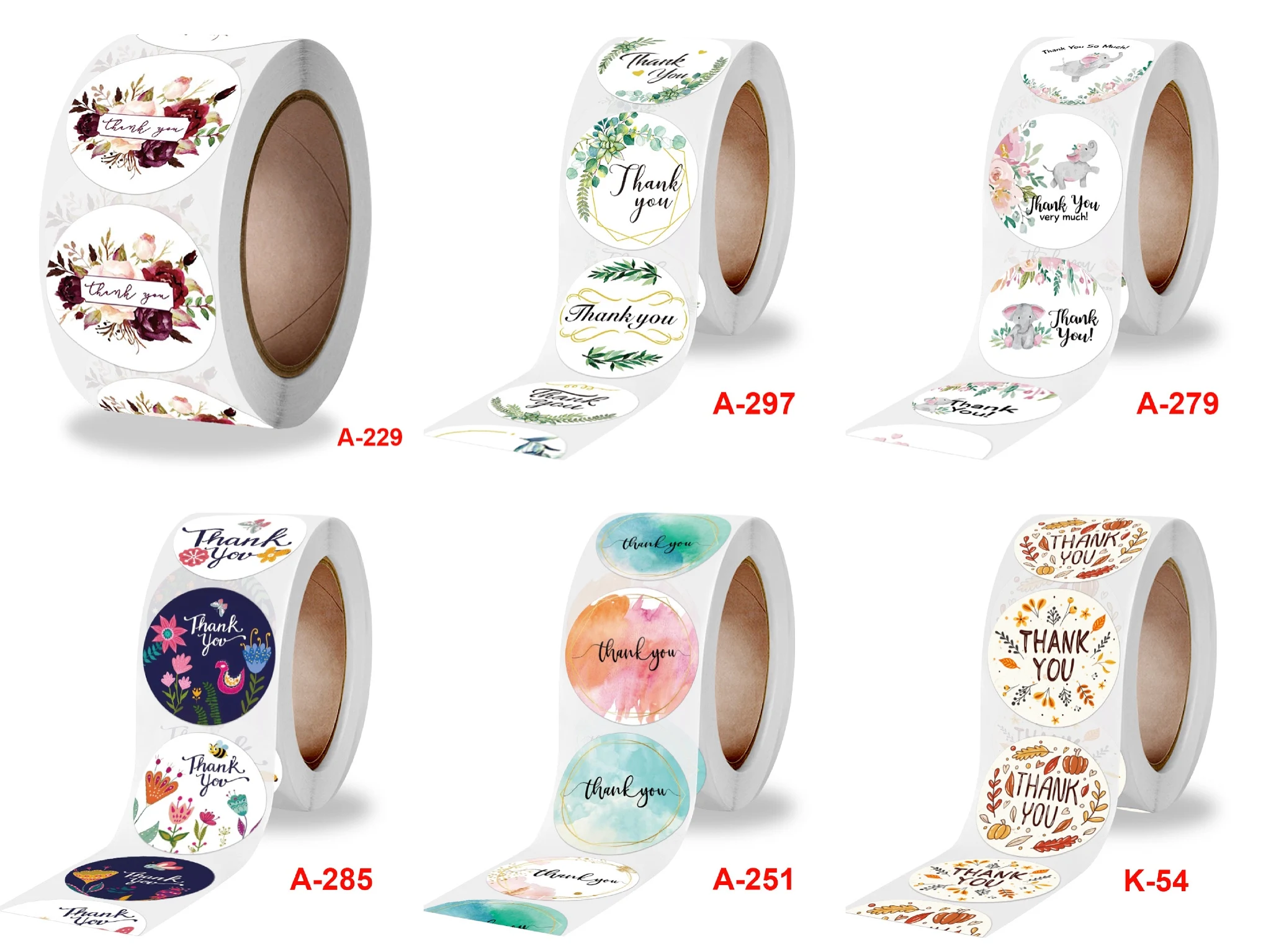 

500pcs Round Natural Kraft Handmade Stickers Scrapbooking For Package Adhesive Thank You Sticker Seal Labels Stationery