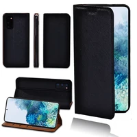 black leather pu flip mobile phone cases for samsung s20 anti knock durable case card slots wallet protective case