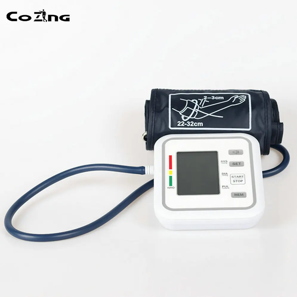 New Digital Arm Blood Pressure Pulse Monitors Tonometer Portable Health Care Monitor Meters Sphygmomanometer | Красота и здоровье