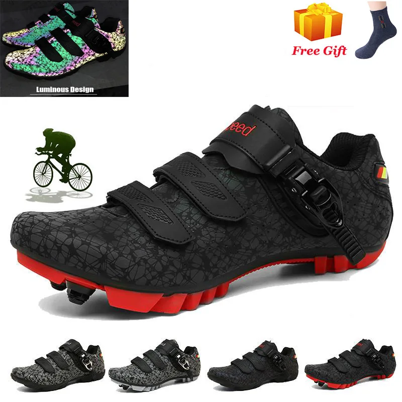 Мужская велосипедная обувь для горных велосипедов Спортивная самоблокирующаяся