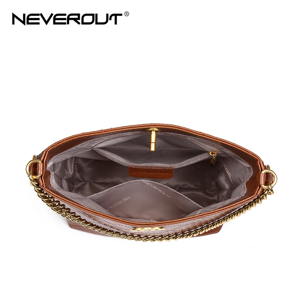 Классическая Сумка-хобс NEVEROUT винтажная сумка на плечо из сплит-кожи 4 цвета 2019 |