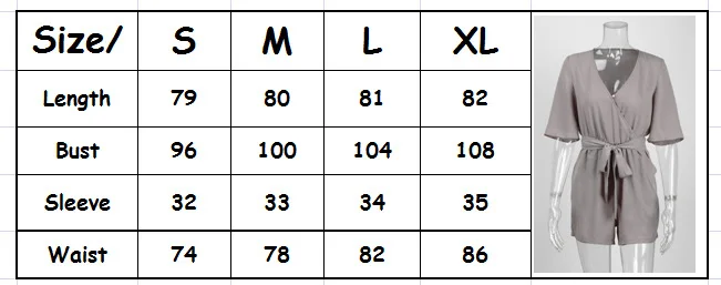 Женские однотонные комбинезоны Boho элегантные летние белого цвета с v образным