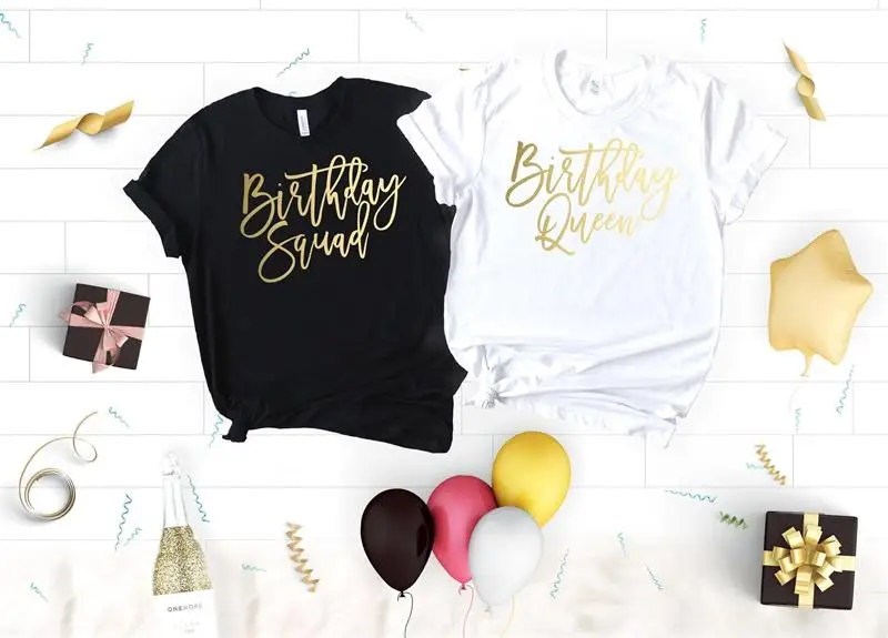 

Рубашки для вечевечерние НКИ в честь Дня рождения королевы, Модная Золотая Хлопковая женская футболка, топы с коротким рукавом, футболки больших размеров, женская одежда с круглым вырезом для девушек