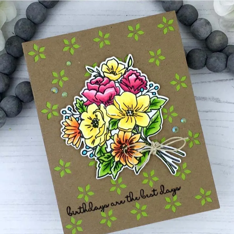 Цветочный фон металлические Вырубные штампы вырезанные для украшения