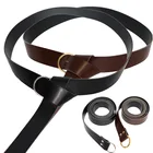 180 см кольцо Узел кожаная пряжка ремень костюм аксессуары части мужские викинги Рыцари конь кельтский Косплей Larp круг длинная петля