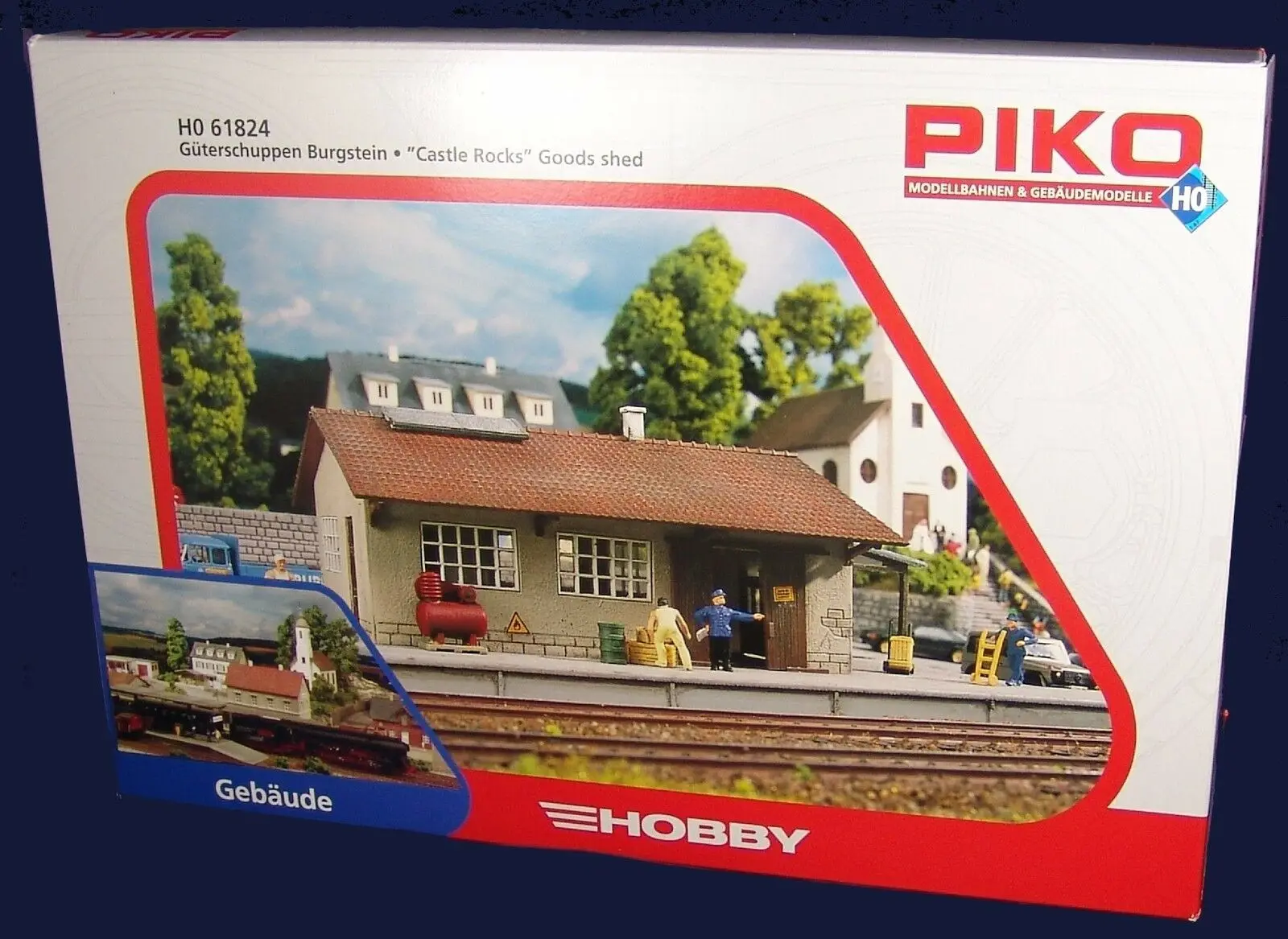 1 компл. весы PIKO HO Burgstein Goods Depot Building Kit #61824 новинка в коробке | Игрушки и хобби