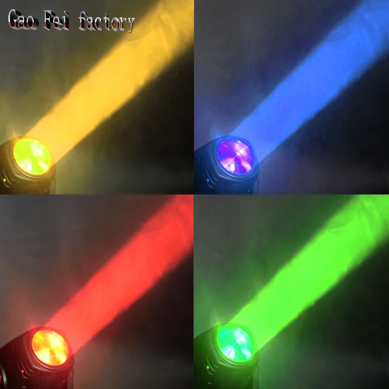 Светодиодный сценический мини светильник с вращающейся головкой 10 Вт DMX512 11 и 13