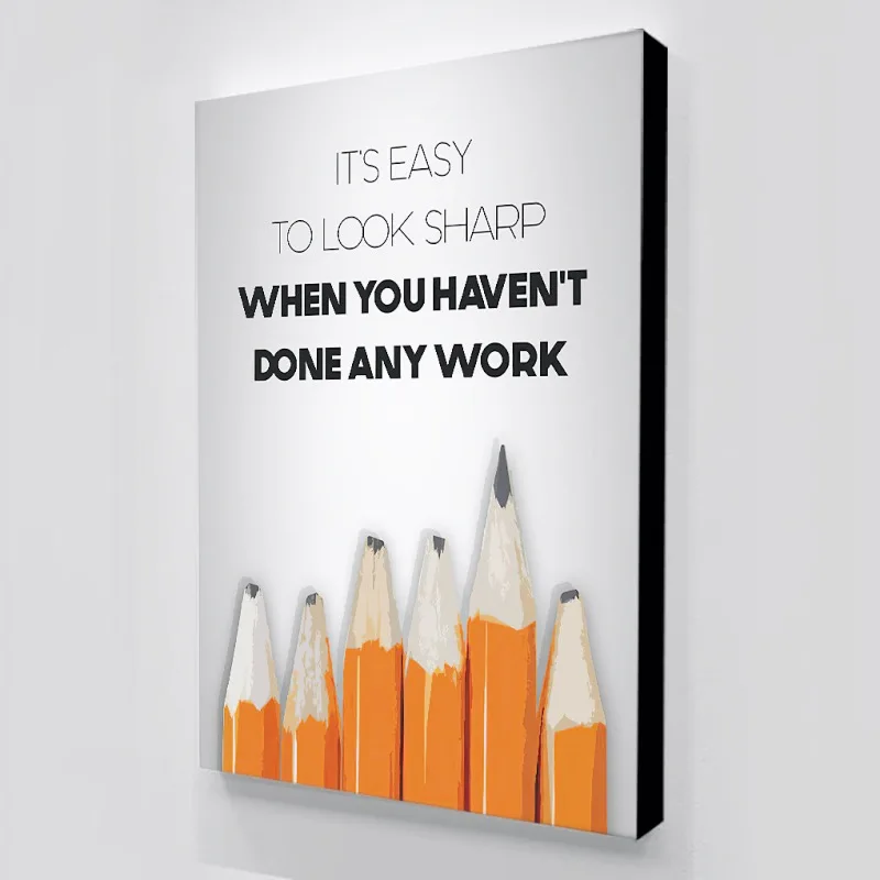 Настенный художественный плакат украшение для работы и офиса печать на холсте