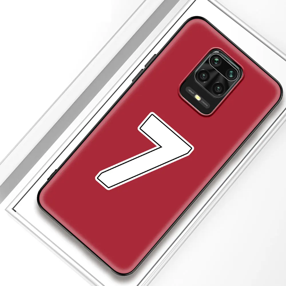 

Basketball Number 23 Silicone Case Funda For Xiaomi Redmi Note 9T 9S 9 8 K40 Pro 8T 8A 9A 9C 7 7A 6 6A Black Shell Cover Coque